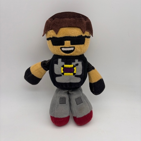 Tube Heroes Minecraft Sky Character 7" Plush Stuffed Animal - Picture 1 of 13